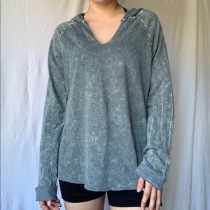Hooded top